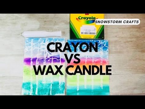 Wax Resist, I Will Show You, Water Painting, Watercolor Techniques, Wax Candle, Candle Wax, Etsy Items, Etsy Handmade, Hello Everyone