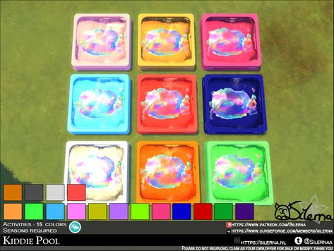 Sims 4 Clutter, Kiddie Pool, Sims 1, Animal Skin, Maxis Match, The Sims Resource, Sims Resource, Raised Garden Beds, Featured Artist