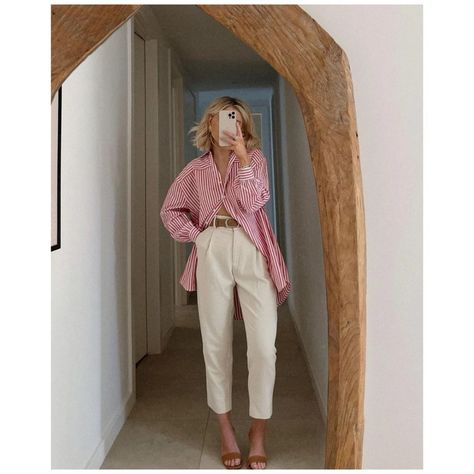 Cream Trousers Outfit, Laura Jade Stone, Airbrush App, Outfit Primavera, Casual Day Outfits, Summer Work Outfits, Photo Edited, Stylish Work Outfits, Jade Stone