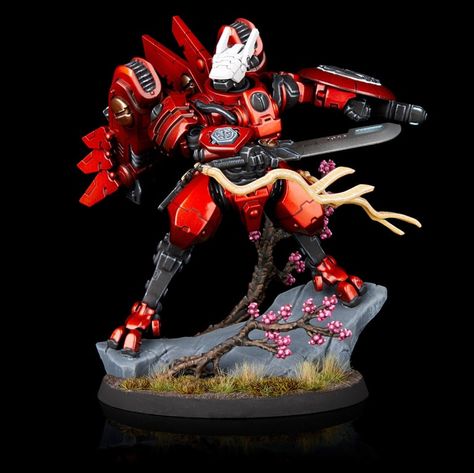 Commander Farsight, Tau Warhammer, Fire Warrior, Kit Bashing, Tabletop Games Miniatures, Tau Empire, Painting Miniatures, 40k Miniatures, Lego Models