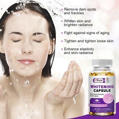 Glutathion Skin Whitening Capsul, Buy Now https://nestcrafty.co/products/glutathione-skin-whitening-capsules?variant=41410789736490 Glutathione Skin, Anti Aging Supplements, Natural Anti Aging, Mens Skin Care, Active Ingredient, Bridal Makeup, Anti Aging, Buy Now, Skin Care