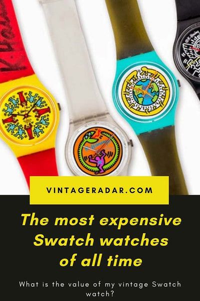 Most Expensive Swatch Watches of All Time | Vintage Swatch Watch Value – Vintage Radar Vintage Swatch Watch, Affordable Watches, Swatch Watch, Vintage Magazines, Vintage Magazine, Watch Model, Most Expensive, Swiss Watches, Watch Collection