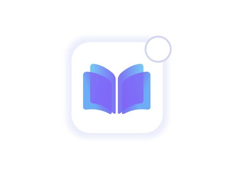 Book App Icon by DewApples on Dribbble Book App Icon, Book Icon, Book Icons, Book App, App Icon Design, App Icon, Icon Design, Global Community, Creative Professional