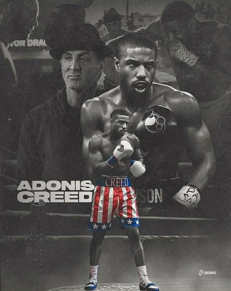 Creed Poster, Adonis Creed, Rocky Series, Rocky Film, Mike Tyson Boxing, Creed Movie, Apollo Creed, Tennis Photography, Hard Photo