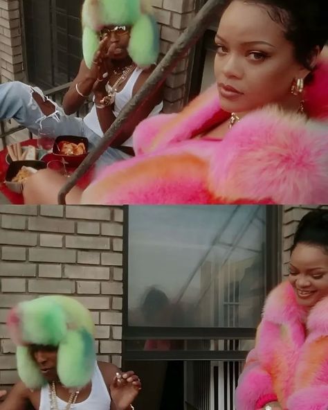 Riri & Rocky for D.M.B music video bts (2022) 💞 Asap Rocky And Rihanna, Asap Rocky Rihanna, 90s Girl Fashion, Rihanna Asap, Me N Bae, 80s Icons, Rihanna Street Style, Bb King, Rihanna Looks