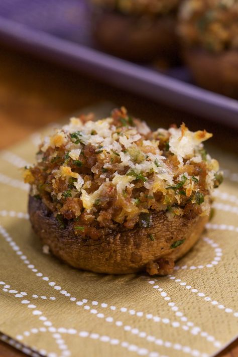 Stuff Mushrooms With Sausage, Baked Mushrooms Oven Stuffed, The Best Stuffed Mushrooms, Sausage Stuffed Portabella Mushrooms, Bacon Cheese Stuffed Mushrooms, Stuffing Stuffed Mushrooms, Stuffed Mushrooms With Sausage, Italian Sausage Stuffed Mushrooms, Best Stuffed Mushrooms