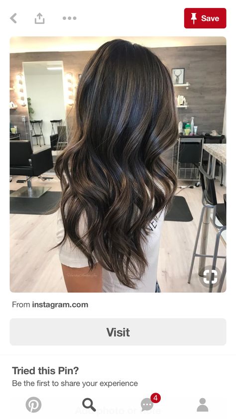 Dark Hair Dimension, Baby Lights Hair Brunette Dark Brown, Balayage For Black Hair Asian, Black Hair With Babylights, Bayalage On Black Hair, Baby Lights On Dark Hair, Black Hair With Subtle Highlights, Subtle Balayage Black Hair, Black Hair With Dimension