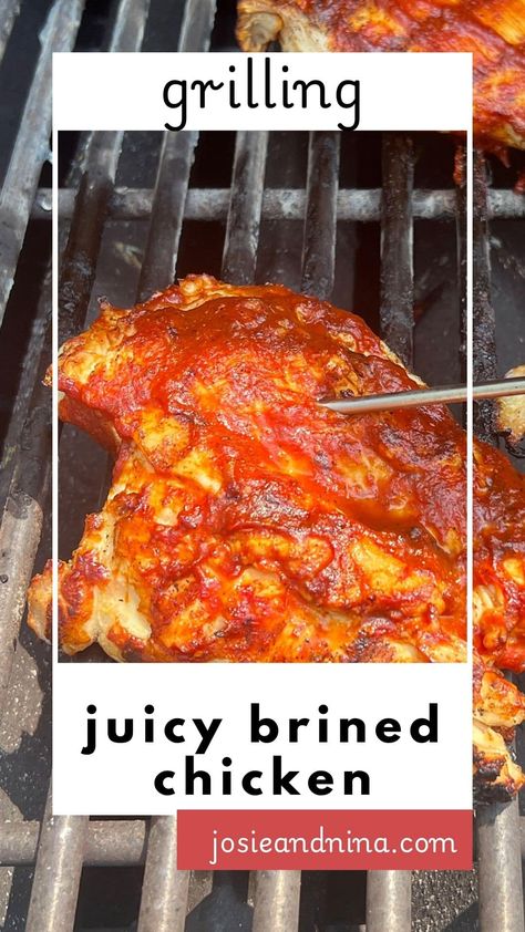 If you have always wanted to learn how to make the juiciest grilled boneless chicken breasts, then a quick brine is the method for you! Just 30 minutes is all it takes for always tender chicken breasts ready for the grill. A great way to prepare chicken for sandwiches, summer salads, pastas and more! Grilled Boneless Skinless Chicken Breast, Chicken For Sandwiches, Best Barbecue Chicken, Grilled Boneless Chicken Breast, Brine Chicken Breast, Chicken Breast Sandwich, Juicy Grilled Chicken, Grilled Chicken Breast Recipes, Brine Chicken