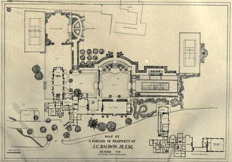 Half Pudding Half Sauce: "SHALLOW BROOK FARM", THE ESTATE OF J. C BALDWIN, Jr., Esq., MT. KISCO, N. Y. Sopranos House, House Location, Cedar Grove, Tony Soprano, House Plan Gallery, Historic Houses, Beautiful Home Designs, Spanish Tile, Farm Barn