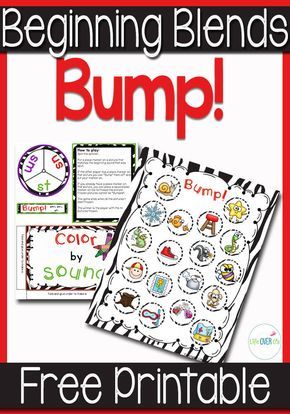 First Grade Reading Games, Beginning Blends, Blends Activities, Phonics Blends, Letter Blends, Blends And Digraphs, Reading Games, Phonics Games, Phonics Words