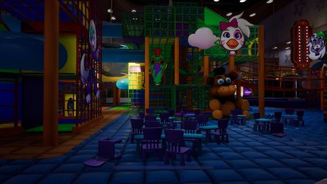 Fnaf Sb Daycare Background, Daycare Background, Fnaf Backgrounds Gacha, Fnaf Backgrounds, Backgrounds Gacha, Moon Fnaf, Background Reference, Gacha Backgrounds, Fnaf Sb