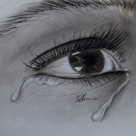 How I draw a Teary eye Teary Eyes Reference Drawing, Teary Eyes Drawing Sketches, Teary Eye Drawing, Portrait Drawing Realistic, Teary Eye, Eye Paintings, Pencil Arts, Crying Eyes, Drawing Realistic