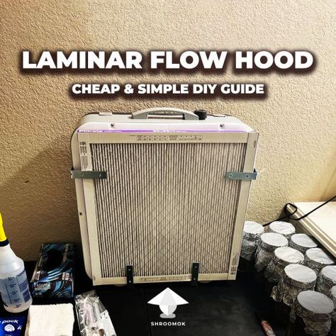 Cheap and simple DIY guide on how to make Fan Filter Unit as a alternative option for Laminar Flow Hood for mushroom growing at home for under 100$ by PsychonautJim Diy Laminar Flow Hood, Laminar Flow Hood, Mushroom Growing At Home, Mushroom Project, Growing Mushrooms Indoors, Bottle Torch, Mushroom Farming, Diy Mushroom, Peat Soil