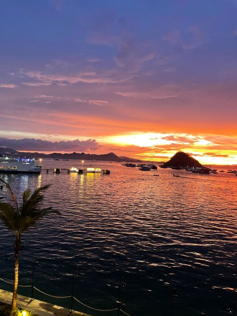 beautiful sunset in labuan bajo, indonesia Labuan Bajo, Labuan, Beautiful Sunset, Vision Board, Indonesia, Quick Saves