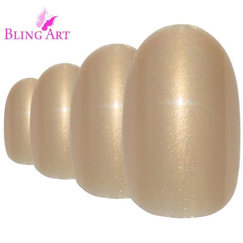 I just added a new item to eBay, False Nails Gold Glitter Oval Medium Bling Art Fake Acrylic 24 Tips with 2g Glue! #eBay #eBaySeller Pearlised Nails, Nail Shapes Squoval, Fake Acrylic Nails, Acrylic Nail Shapes, Squoval Nails, Latin Word, Golden Goddess, Word Meaning, Bling Acrylic Nails