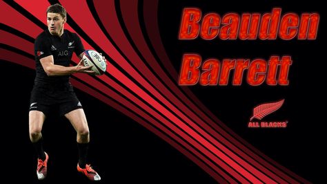 Beauden Barrett - All Blacks rugby Beauden Barrett, Rugby Videos, All Blacks Rugby, Stylish Wallpaper, All Blacks, Rugby World Cup, Wallpaper Trends, Inspirational Wallpapers, Wallpaper Cave