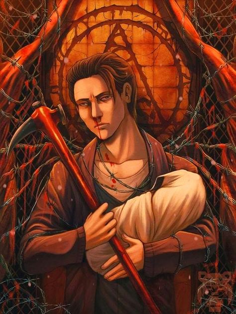 Harry Mason Harry Mason Silent Hill, Harry Mason, Silent Hill 1, Silent Hill Art, The Holy Trinity, Something In The Way, Silent Hill, Scary Art, Holy Trinity