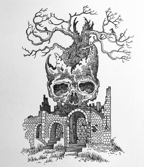 Sin Eater: Illustrations from The Heart of The Herefordshire Countryside by Matthew Glover Catacombs Tattoo, Sin Eater, Trust Design, Handmade Tableware, He Lives, Letterpress, Skull Tattoo, Pen And Ink, Tattoo Ideas