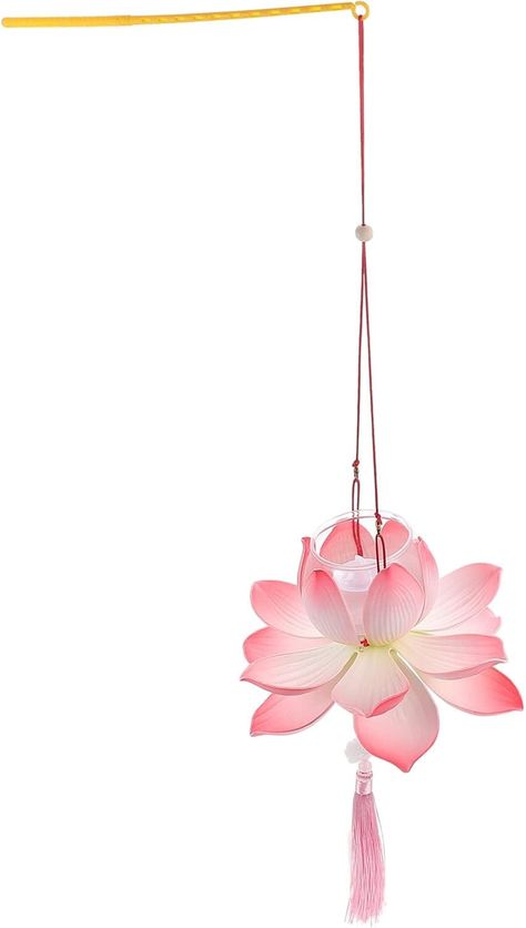 Amazon.com: PRETYZOOM Handheld Lotus Lantern Artificial Lotus Lamp Wishing Water Lily Candles Light DIY Lantern Decors Photo Props for Mid- Autumn Festival Party Red : Home & Kitchen Diy Lantern Decor, Mid Autumn Festival Party, Diy Candle Light, Lotus Lantern, Diy Lantern, Candles Light, Lotus Lamp, Moon Festival, Lantern Candle Decor