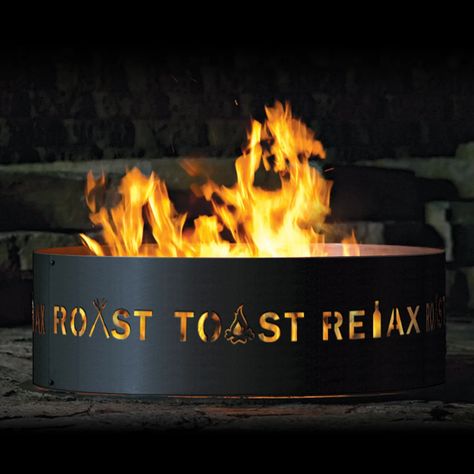 High Heat Paint, Custom Fire Pit, Fire Pit Ring, Metal Fire Pit, Fire Ring, Garden Fire Pit, 12 Gauge, Fire Pits, Outdoor Fire