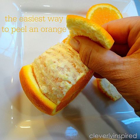 The internets of the universe taught me something a few weeks back and my mind was blown….so here I am passing it onto you (unless of course you are waayyyy smarter than me and you have been doing this your whole life:). I have been peeling an orange the wrong way my whole life. Iread more How To Peel An Orange, Peeling Orange, Peel An Orange, Weight Watchers Brownies, Orange Tips, Brownie Cupcakes, Weight Watchers Desserts, Low Cal Recipes, Cooking 101