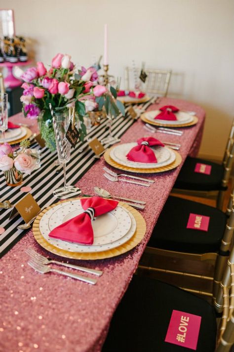 2 Kate Spade Inspired Party, Kate Spade Theme, Kate Spade Party, Gold Place Cards, Kate Spade Bridal Shower, Kate Spade Bridal, Kate Spade Inspired, Keto Brownies, Chic Brides