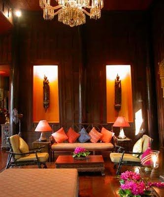 Jim Thompson's house - Bangkok Thai Pavilion, Thailand House, Villa Concept, Jim Thompson House, Thai Cafe, Thai Decor, Massage Place, Thai Design, Thai House