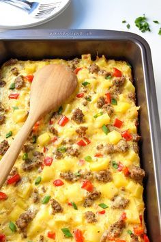 This easy breakfast casserole is a complete meal with eggs, potatoes and sausage. The overnight option makes this gluten free and clean eating recipe a perfect Christmas morning breakfast. Casserole With Potatoes, Potatoes And Sausage, Morning Treats, Eggs Potatoes, Best Breakfast Casserole, Breakfast Shakes, Breakfast Casseroles, Breakfast Casserole Easy, Egg Recipes For Breakfast