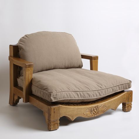 PRICES MAY VARY. FOR MEDITATION PRACTICES: Having a comfortable meditation chair can make a big difference in the quality of your meditation. Our Raja Meditation Chair is an excellent option for anyone looking for a solid wood luxury meditation chair. With our Raja meditation cushion chair, you'll have a dedicated space to meditate that's both comfortable and functional. DESIRABLE DESIGN: The Raja meditation cushion chair is our excellent model featuring wooden carvings on the legs and front as Meditation Chair, Dream House Decor, My New Room, Decoration Design, Living Room Chairs, Indore, Reno, Living Decor, Family Room