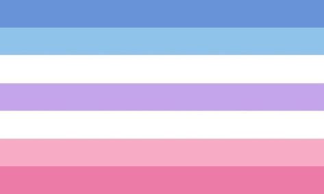 Bigender is a person who has 2 genders or double gender, generally it is static between both but it can also be genderfluid, it is under the trans, non-binary and multi-gender umbrella, third flag created alternative of the first, valid ✅ Pride Month Calendar, Bigender Flag, Non Binary Gender, Gender Identities, Non-binary Flag, Gender Flags, Lgbtq Flags, Lgbt Flag, Pride Day