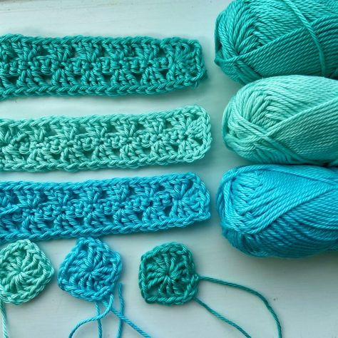 Crochet Swirl, Granny Rectangle, V Stitch Crochet, Scrap Crochet, Crochet Patterns Ideas, Granny Stripe, Modern Crochet Blanket, Crochet Square Blanket, Mini Project