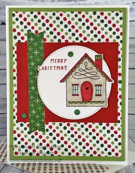 Humble Home, Create Christmas Cards, Homemade Christmas Cards, Fall Mini, Get Well Gifts, Stampin Up Christmas, Holiday Paper, Christmas Cards To Make, Punch Cards