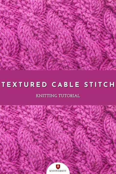 Cable Knit Sweater Pattern Free, Knit Stitch Patterns Cables, Cable Stitch Knit, Knit Throw Blanket Pattern, Rib Stitch Knitting, Cable Knit Sweater Pattern, Aran Sweaters, Loom Knitting Stitches, Knitting Hacks