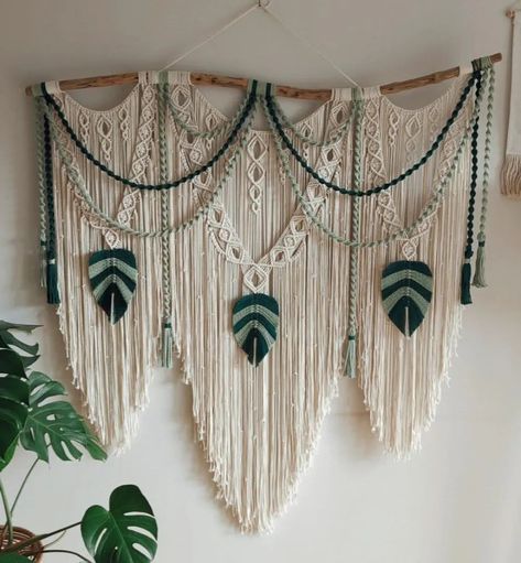 Throwback to this stunning custom order I made about a year ago! 💚 Although I do love every single project I make, I have realised that my heart really does belong to the big statement pieces! 🥰 #throwbackthursday #tbt🔙📸 #customwallart #statementpiece #macramewallhanging #natureinspiredart #macrame #bedroomdecor Mini Wall, Macrame Knot, 2024 Christmas, Custom Wall Art, Macrame Patterns, Do Love, A Year Ago, Macrame Wall, Macrame Wall Hanging