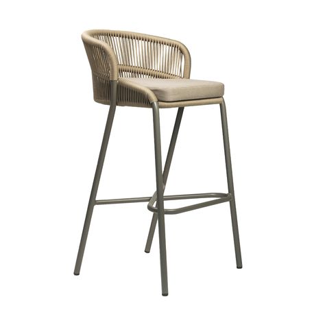 COSMOS 1M BARSTOOL - Afra Furniture Luxury Cabins, Metal Ideas, Pool Lounge Chairs, Design Showroom, Metal Furniture Design, Pool Lounge, Luxury Cabin, Bar Chair, Roof Top