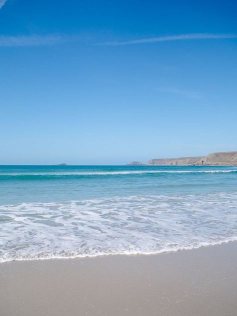 Turquoise Waters at Sennen Cove Beach | The Cornish Life | Cornwall Lifestyle Blog Godrevy Lighthouse, Sennen Cove Cornwall, Trevone Bay Cornwall, Cornwall Lifestyle, Cornwall Holiday, Road Trip Uk, Beach Cornwall, Fowey Cornwall, Cornish Beaches