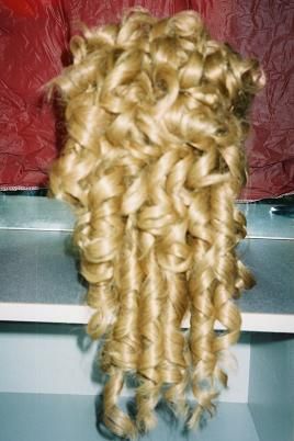 golden ringlet curls, half up, half down updo by Annifaye Half Up Half Down Ringlet Curls, Half Up Half Down Updo, Ringlet Curls, Movie Fashion, Half Up Half Down, Half Up, Hair Ideas, Fashion Ideas, Hair Makeup