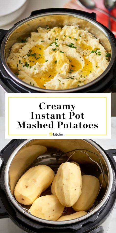 بطاطس مهروسة, Instant Pot Mashed Potatoes, Pot Recipes Easy, Diner Recept, Best Instant Pot Recipe, Mashed Potato Recipes, Instant Recipes, Easy Instant Pot Recipes, Instant Pot Dinner Recipes