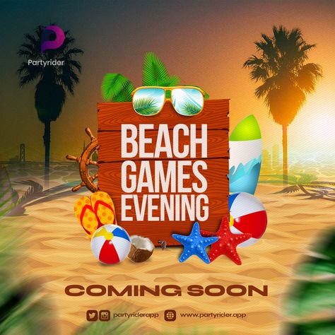 Beach Hangout, Picnic Design, Content Development, Posters Ideas, Flyer Inspiration, Park Picnic, Adobe Photoshop Design, Flyer Design Layout, Event Poster Design