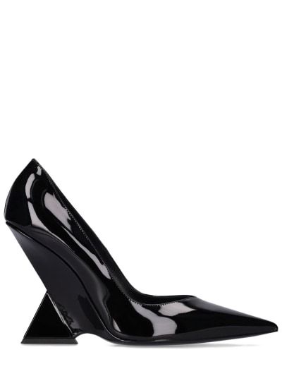 105mm cheope patent leather pumps - The Attico - Women | Luisaviaroma The Attico, Black Accessories, Patent Leather Pumps, Black Pumps, Leather Pumps, Plexus Products, Women's Pumps, Wedge Heels, Patent Leather