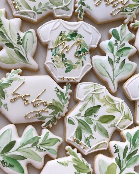 @thegingerbites on Instagram: “LITTLE SPROUT // #thegingerbites” Tiny Sprout Baby Shower Theme, Locally Grown Baby Shower Cookies, Watercolour Cookies, Wild Flower Cookies Baby, Baby In Bloom Cookies Gender Neutral, Plant Cookies, Baby In Bloom Sugar Cookies, Pickle Board, Flood Cookies