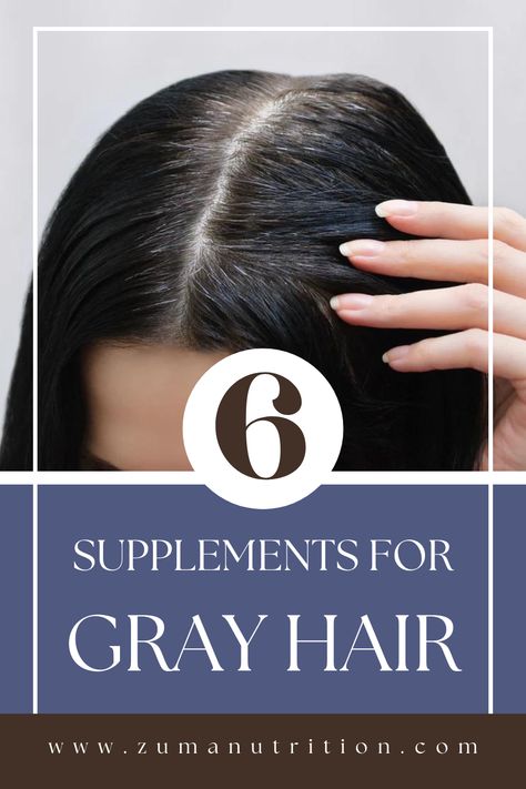 Certain dietary supplements might offer a way not just to delay but to reverse gray hair, bringing back its original color and vitality. 

This has led to an increased interest in how to reverse gray hair naturally, with many turning to supplements for gray hair reversal.

Learn about the 6 key supplements that fight gray hair! Grey Hair Reversal, Hair Diet, Reverse Gray Hair, Biotin Supplement, Women Supplements, Organic Shampoo, Natural Gray Hair, Oil Treatments, Free Tips