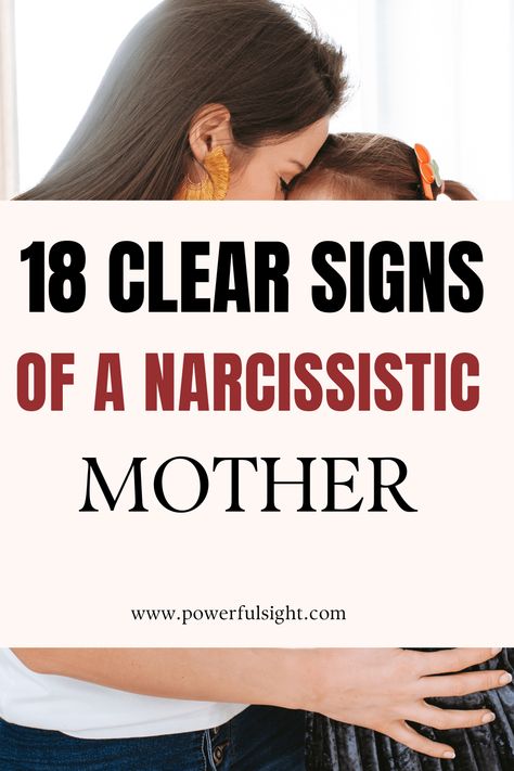 20 Clear Signs of A Narcissistic Mother - Powerful Sight Signs Of Narcissism, Dark Psychology, Narcissistic Family, Narcissism Quotes, Narcissism Relationships, Narcissistic Personality, Narcissistic Parent, Narcissistic Mother, Crazy Ex