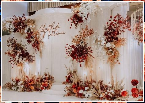 Looking for inspiration for your big day? Check out these stunning flower wedding backdrop ideas that will add a touch of elegance to your special day. From cascading floral arches to vibrant flower walls, these designs will surely make your wedding unforgettable. Get inspired and create a beautiful backdrop for your ceremony or reception with these gorgeous flower arrangements. Wedding Decorations Indoor Elegant, Plywood Backdrop, Wedding Backdrop Design Indoor, Chinese Wedding Backdrop, Elegant Wedding Backdrop, Flower Wedding Backdrop, Wedding Decorations Indoor, Wedding Backdrop Ideas, Indoor Wedding Decorations