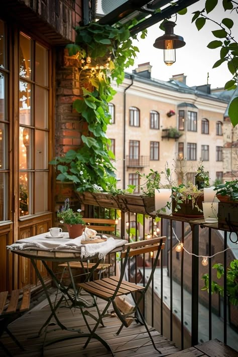 Juliet Balcony, Studio Apartment Living, Berlin Apartment, Apartment Terrace, Porch And Balcony, Small Balcony Ideas, Bedrooms Decor, Outdoor Gardens Design, Apartment Balcony Decorating