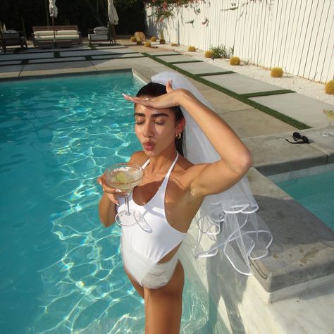 The wedding one-piece.. because a bachelorette in Palm Springs needs an extra special swimsuit ;) An elevated staple with a high waist and tie string to flatter your figure🤍 Worn beautifully by @rhiannajagpal #custommade #slowfashion #onepiece #swimwear #bacheloretteweekend Bachelorette Weekend, Palm Springs, Slow Fashion, Springs, Custom Made, High Waist, High Waisted, One Piece, Beauty