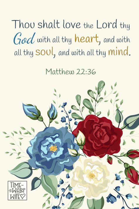 Love God With All Your Heart, Love The Lord With All Your Heart, Painting Ideas 2023, Matthew 22, Painting Ideas Easy, Greatest Commandment, Acrylic Painting Ideas, Bible Facts, Biblical Quotes