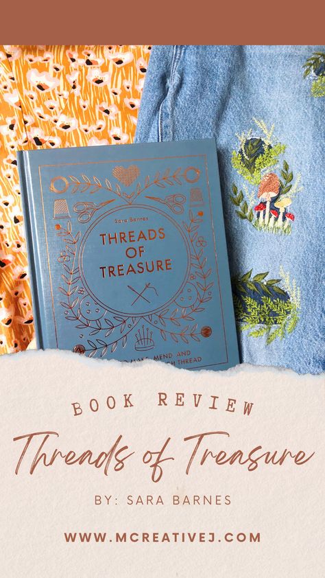 My wonderful friend Sara Barnes recently wrote the book Threads of Treasure; How to Make, Mend, and Find Meaning Through Thread. Her extremely kind publisher Schiffer Craft sent me a copy of the book and I can't wait to share what a delight it is. Send Me, Hoop Art, Book Review, Book Crafts, Thread, Hand Embroidery, Writing, Embroidery, Reading