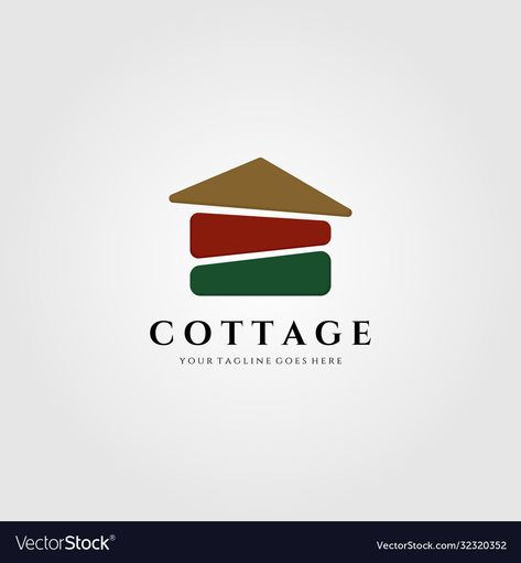 Home Staging Logo, Homestay Logo, Cottage Logo, Home Decor Logo, House Logo Icon, Emblem Design, Logo Design Set, House Logo Design, Decor Logo