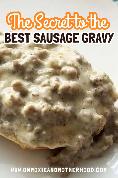 Discover the secret to perfect classic sausage gravy with this simple recipe. Savory sausage crumbles cooked in a creamy, rich gravy make the perfect topping for your favorite biscuits. Great for breakfast or brunch, this hearty dish is sure to satisfy. Best Sausage Gravy Recipe, Easy Sausage Gravy, Sausage And Gravy, Best Biscuits And Gravy, Homemade Sausage Gravy, Sausage Gravy And Biscuits, Best Biscuits, Sausage Gravy Recipe, Sausage Biscuits